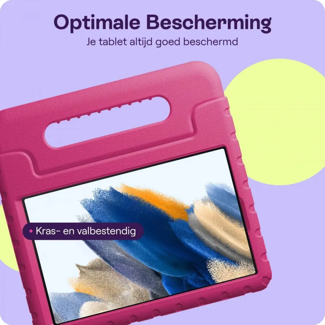 HappyCase Kinderhoes Samsung Galaxy Tab A8 2021 - Roze