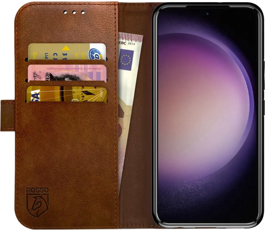 Rosso Element Book Case Wallet Samsung Galaxy S23 Plus