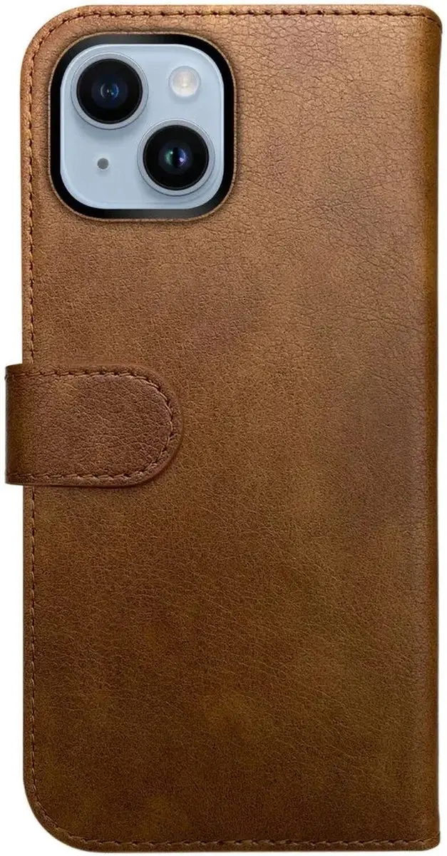 Rosso Element 2-in-1 Hoesje iPhone 15 Plus - Bruin
