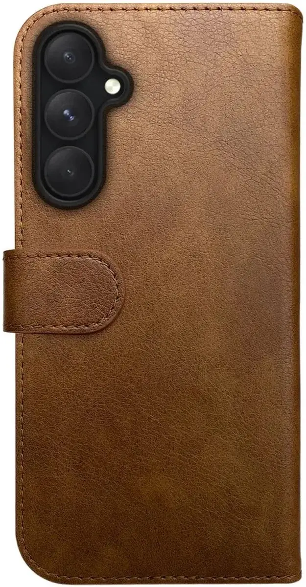 Rosso Element Book Case Wallet Samsung Galaxy A25 - 3 Pasjes - Bruin
