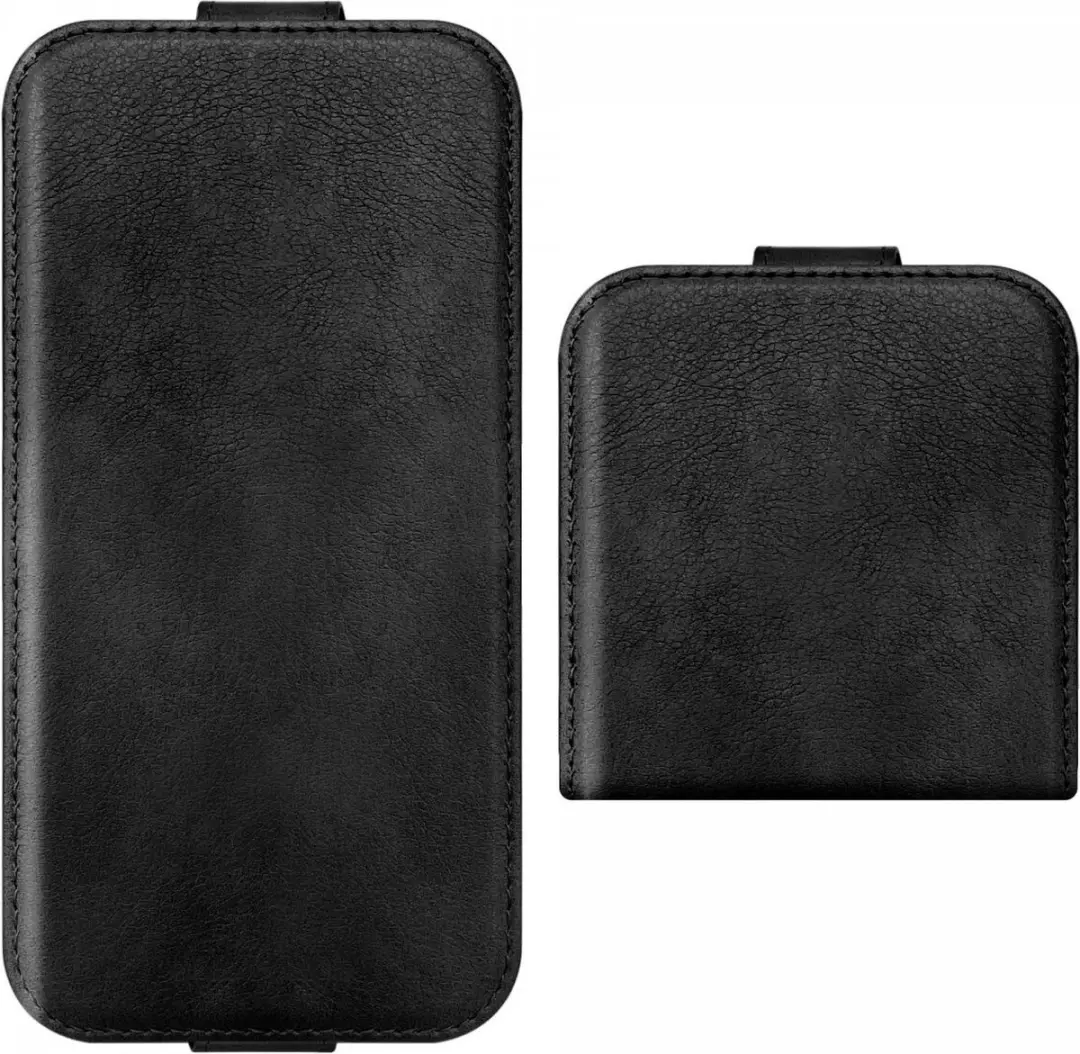 Rosso Element Book Case Wallet Zwart - Samsung Galaxy Z Flip 5
