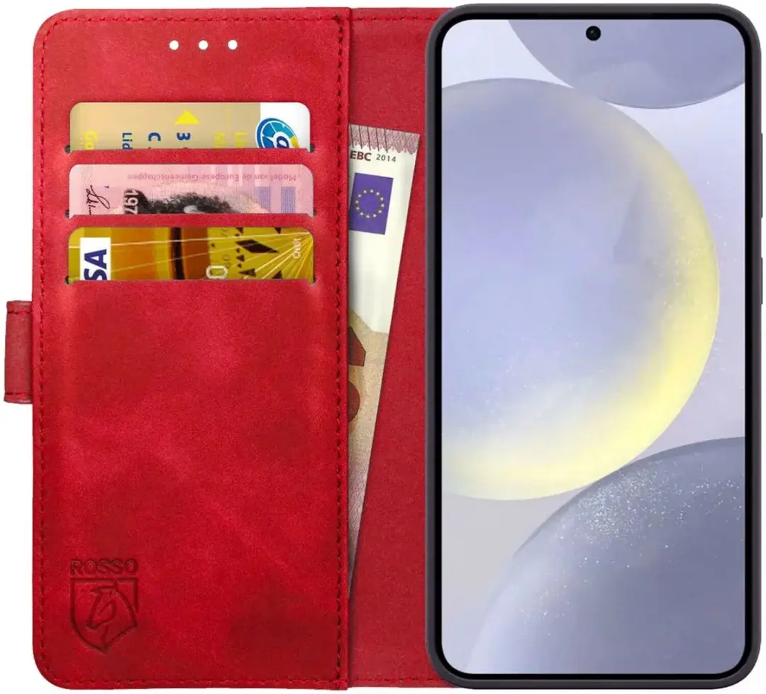 Rosso Element Book Case Wallet Samsung Galaxy S24 Plus
