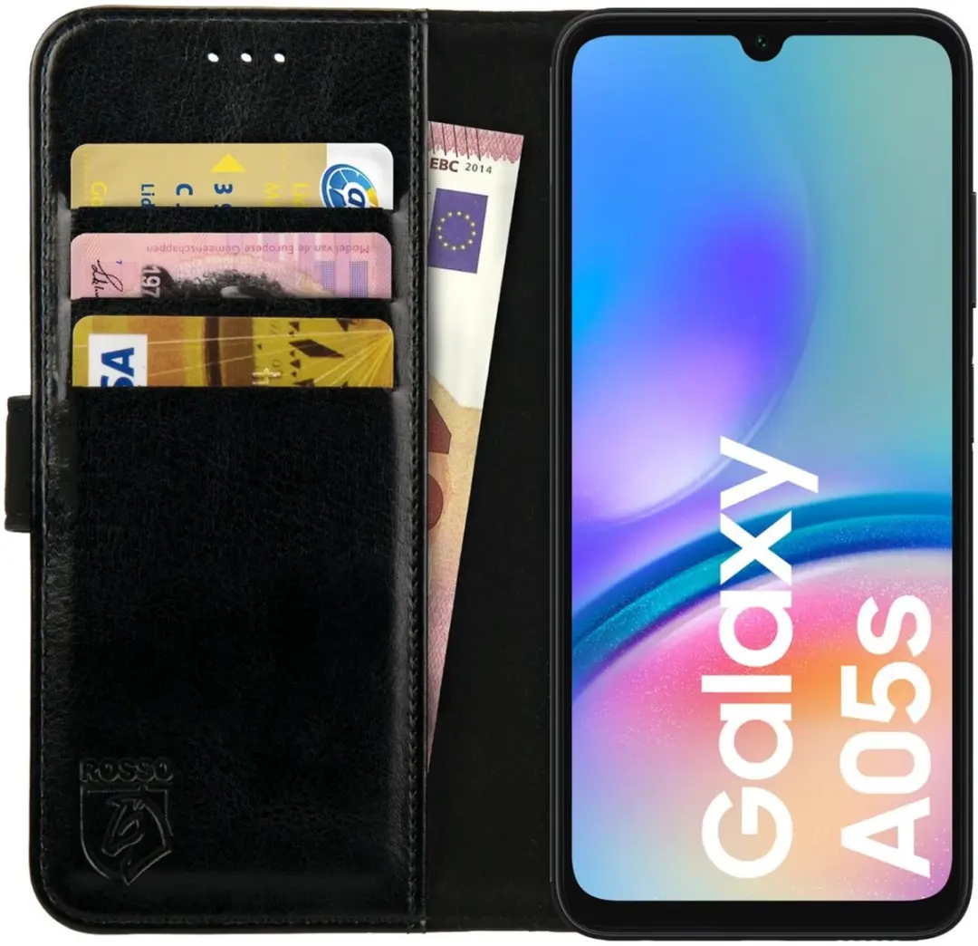 Rosso Element Book Case Wallet Hoesje Geschikt voor Samsung Galaxy A05s