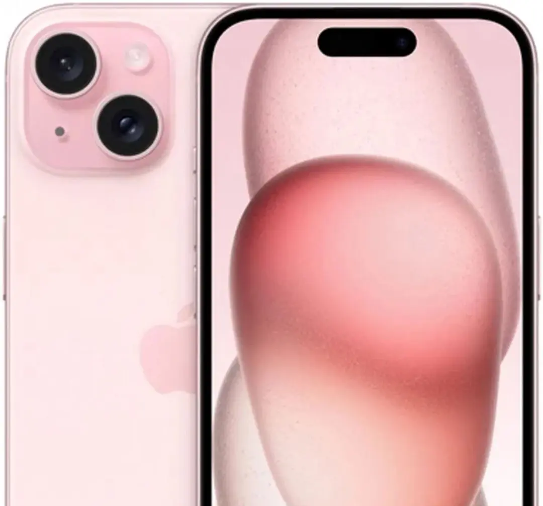 Rosso Camera Lens Protector iPhone 15/15 Plus - Ultra Dun Glas - Roze