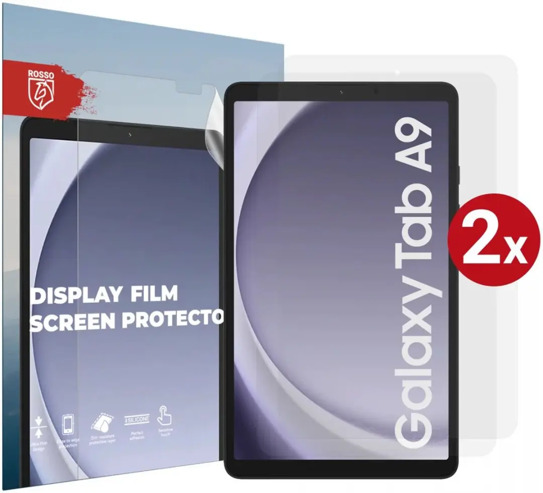 Rosso Tablet Screen Protector Samsung Galaxy Tab A9 - 2 Stuks