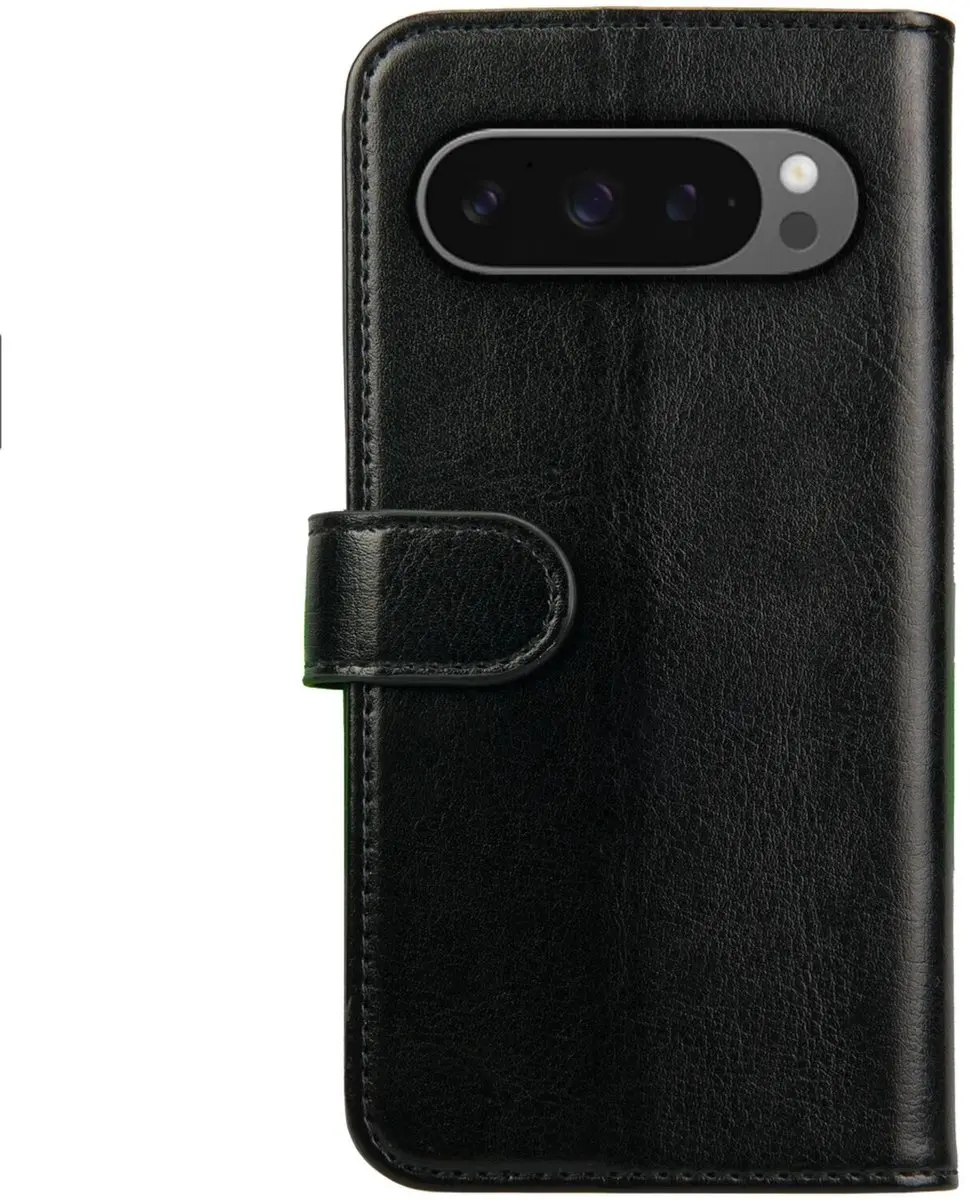 Rosso Element Wallet Book Case 188345 - Google Pixel 9 Pro XL - 3 Pasjes - Zwart