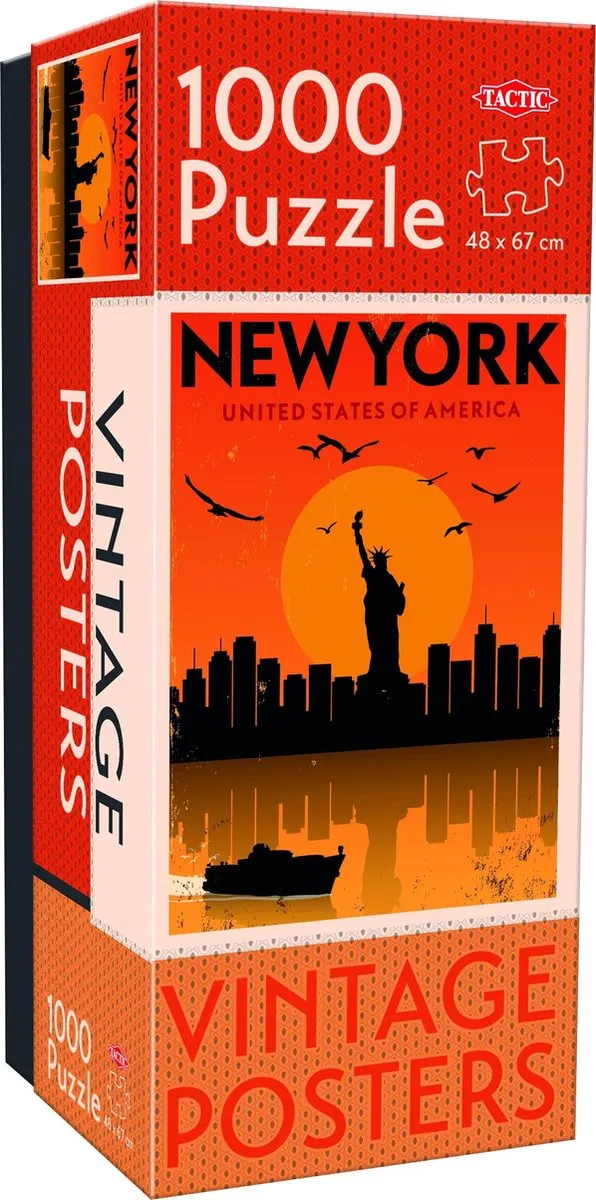 Tactic Vintage New York Puzzel 1000 Stuks