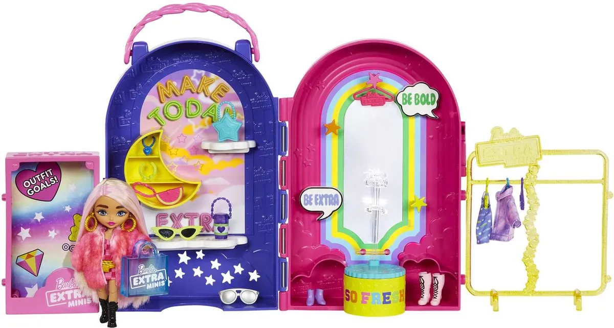 Barbie Extra Mini's Boetiek Speelfigurenset HHN15