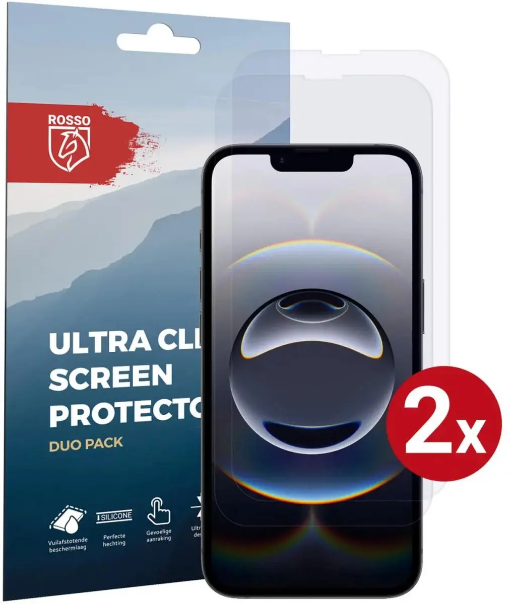 Rosso Screen Protector Geschikt voor Apple iPhone 17e / 16e