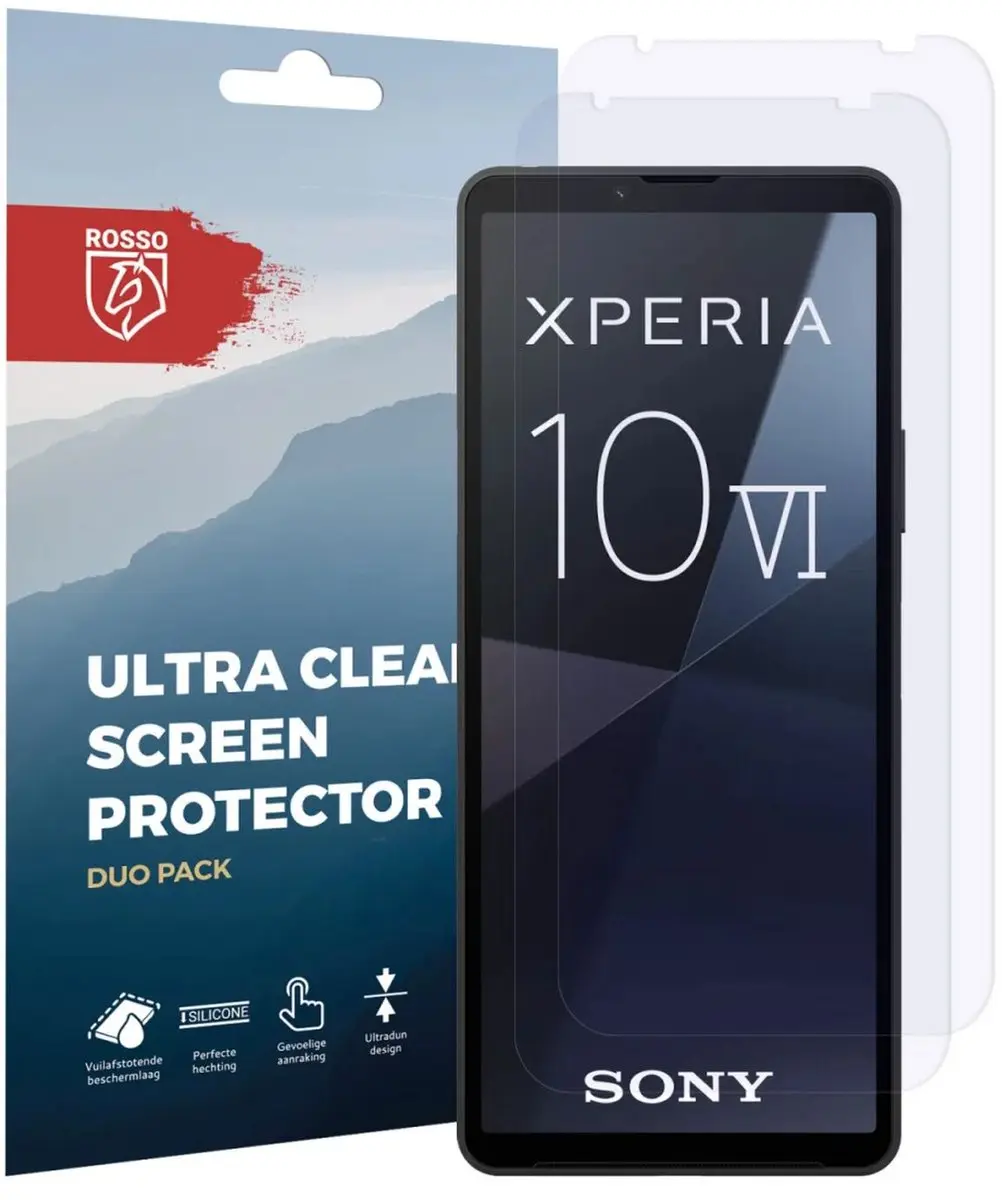 Rosso Screen Protector Sony Xperia 10 VI - 2 Stuks