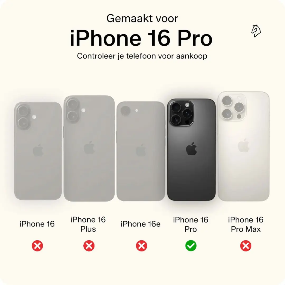 Rosso Anti-Blue Light Tempered Glass iPhone 16 Pro - Blauw Lichtfilter