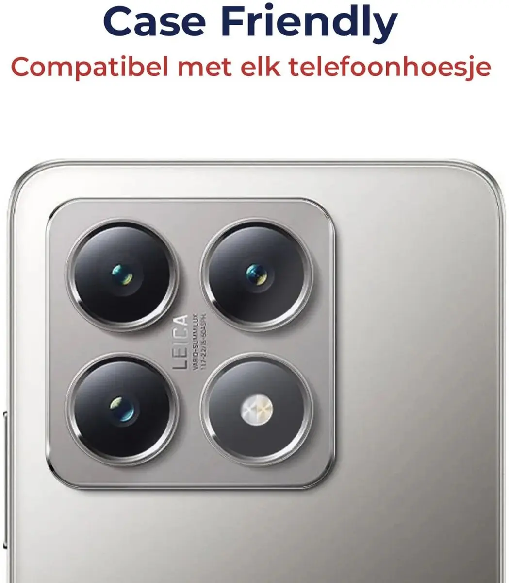 Rosso Camera Protector Xiaomi 14T - Ultra Dun Glas - Transparant