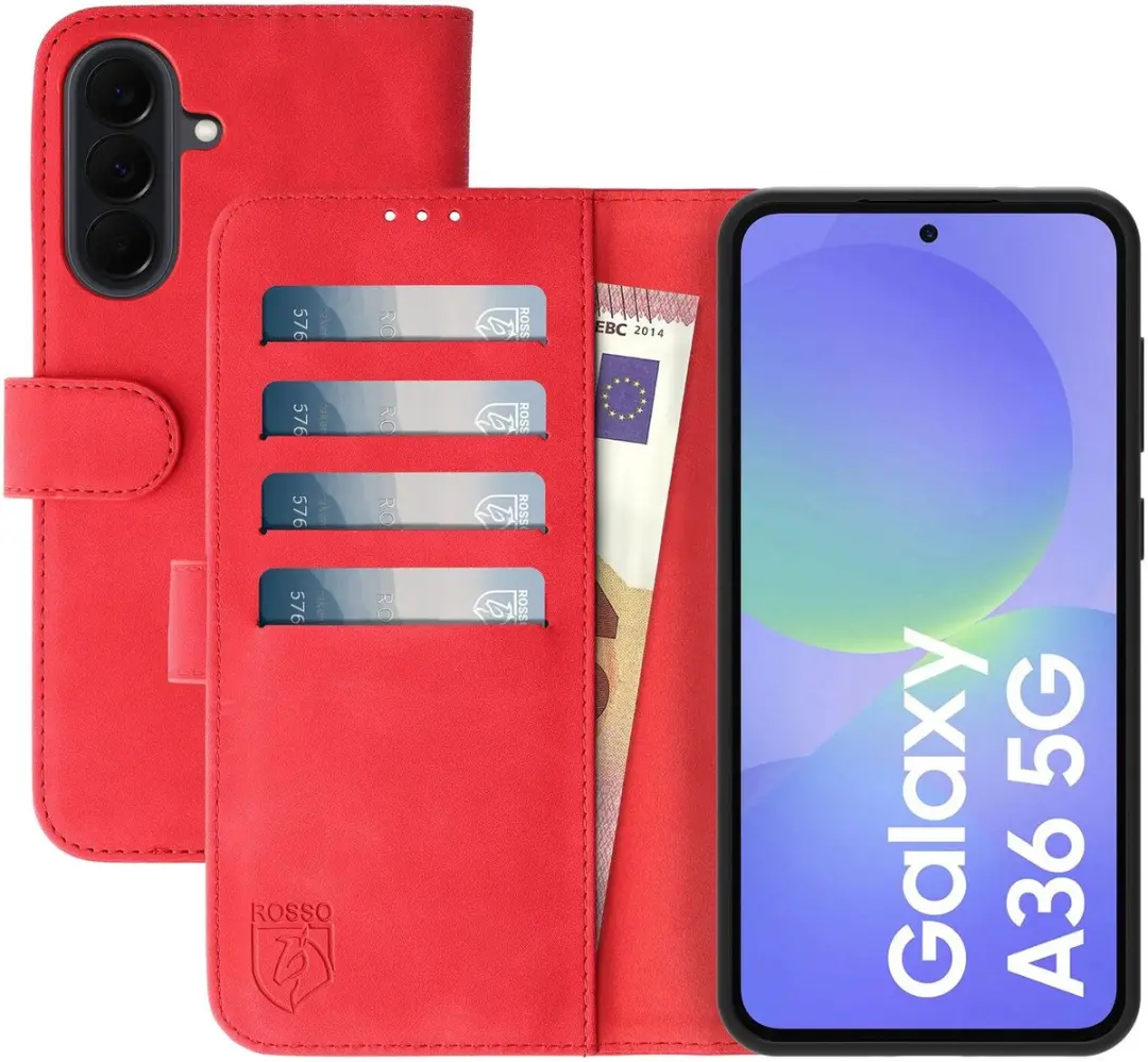 Rosso Element Wallet Book Case Samsung Galaxy A36