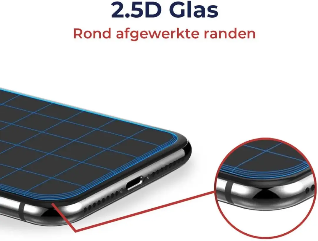 Rosso Privacy Screen Protector iPhone 11 Pro Max - 9H Glas - Anti Spy
