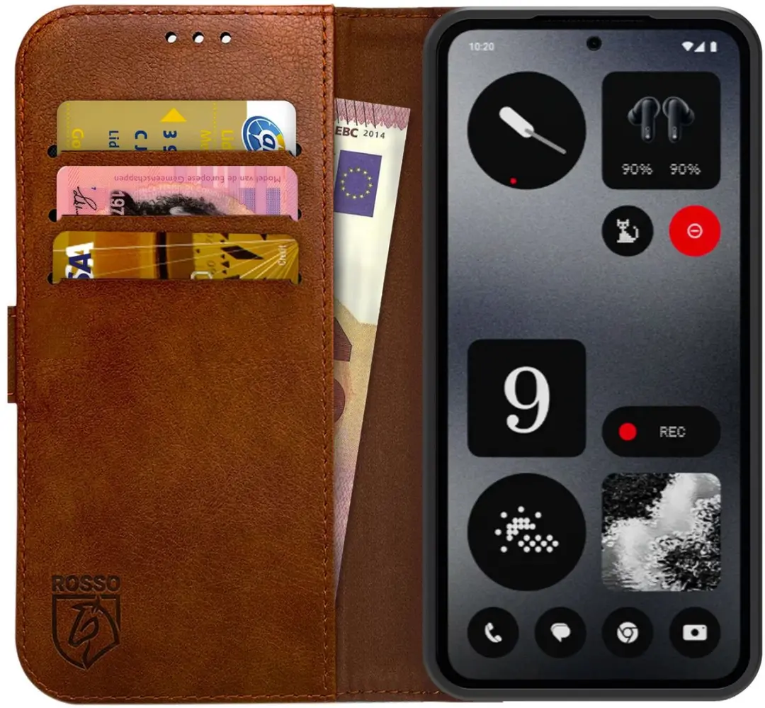Rosso Element Wallet Book Case CMF Phone 2 Pro