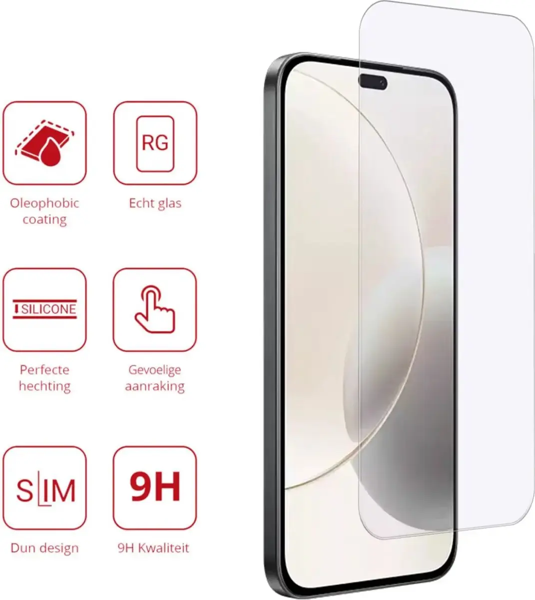 Rosso Screen Protector Honor 400 Lite - 9H Tempered Glass