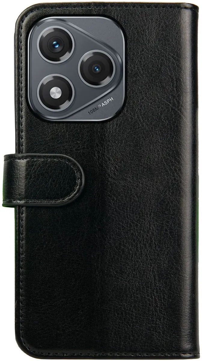 Rosso Element Wallet Book Case Honor 400 Lite - 3 Pasjes - Zwart