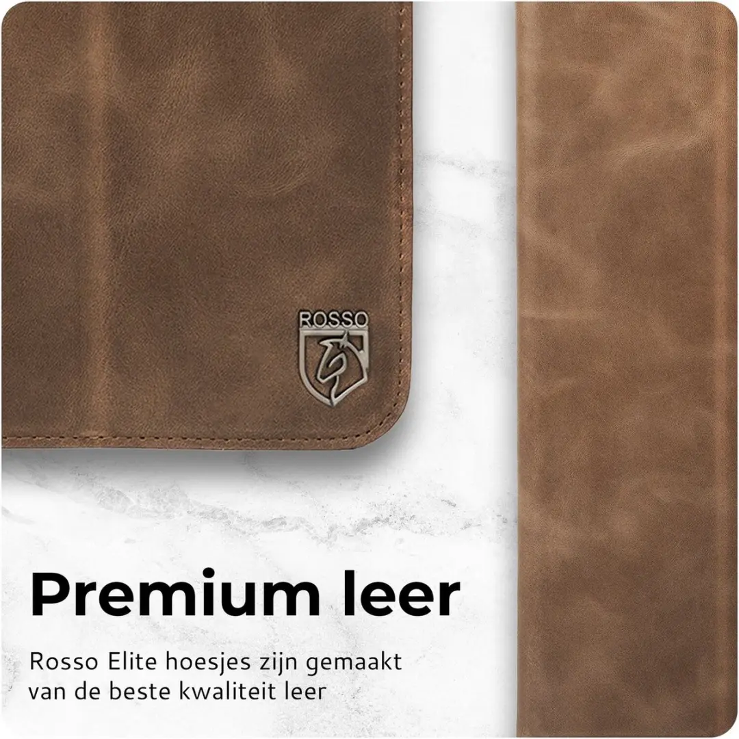 Rosso Elite 216738 Hoesje - Apple iPad 11 (2022/2025) - Bruin