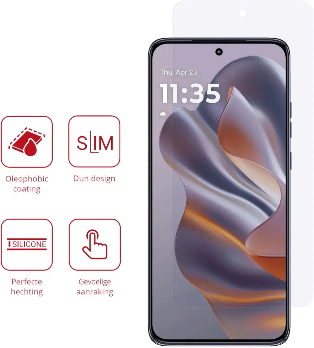 Rosso Screen Protector Motorola Edge 60 Neo - 2 Stuks