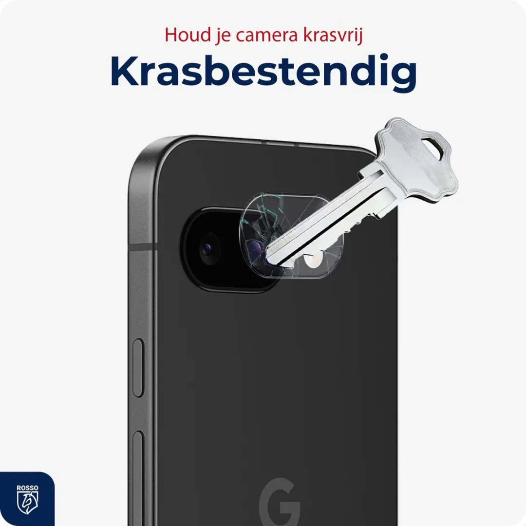 Rosso Camera Protector Google Pixel 10a - Ultra Dun Glas - Transparant