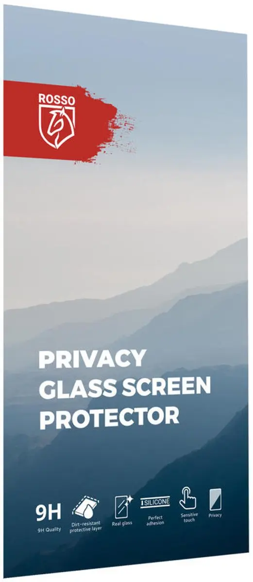 Rosso Privacy Screen Protector Oppo Find X9 - 9H Glas - Case Friendly - afbeelding 6 van 6