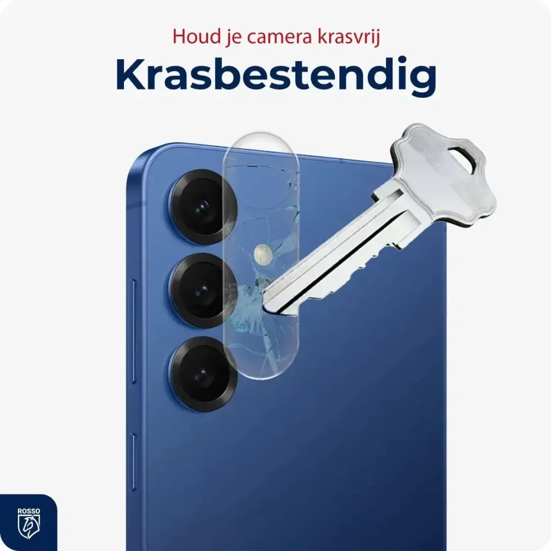 Rosso Camera Protector Samsung Galaxy A27 - Ultra Dun Glas - Transparant