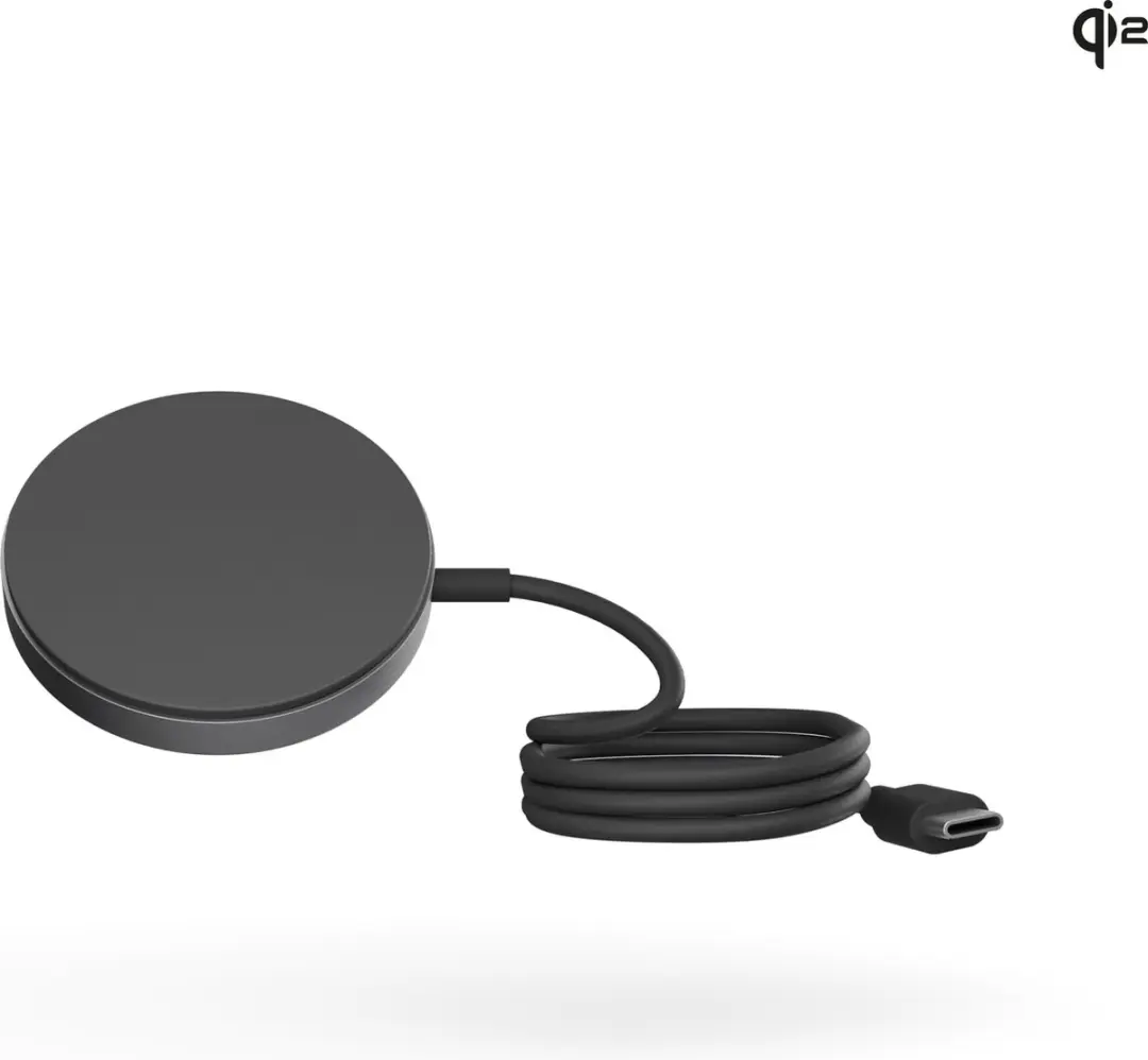 Zens Qi2 Pro ZESC17B Draadloze Oplader - 15W - Zwart