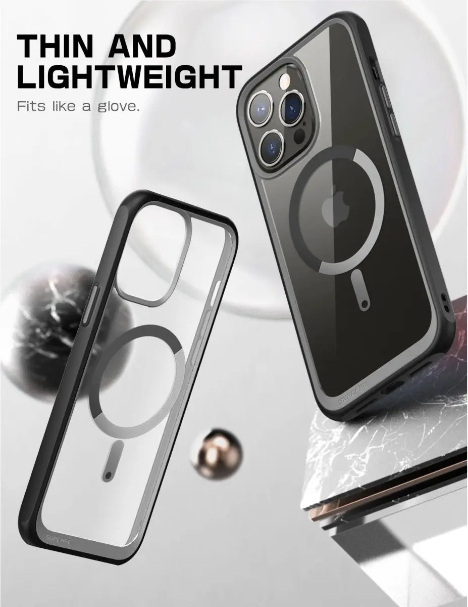Supcase UB MagSafe Hoesje iPhone 14 Pro - Zwart