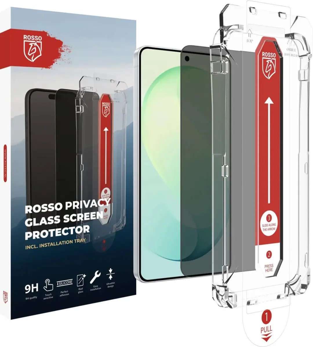 Rosso Privacy Screen Protector Samsung Galaxy S26 FE
