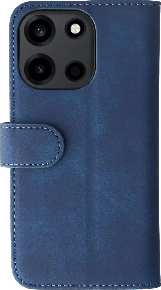 Rosso Element Wallet Book Case OnePlus Nord 6 - 3 Pasjes - Blauw