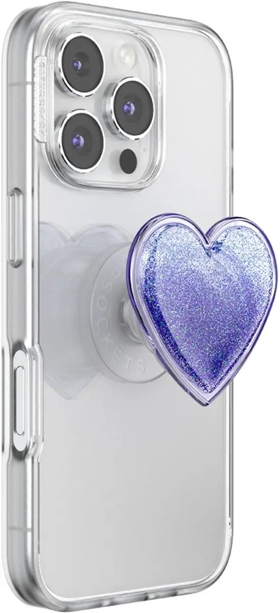 PopSockets PopTop Tidepool Heart Lavender - Telefoonbutton