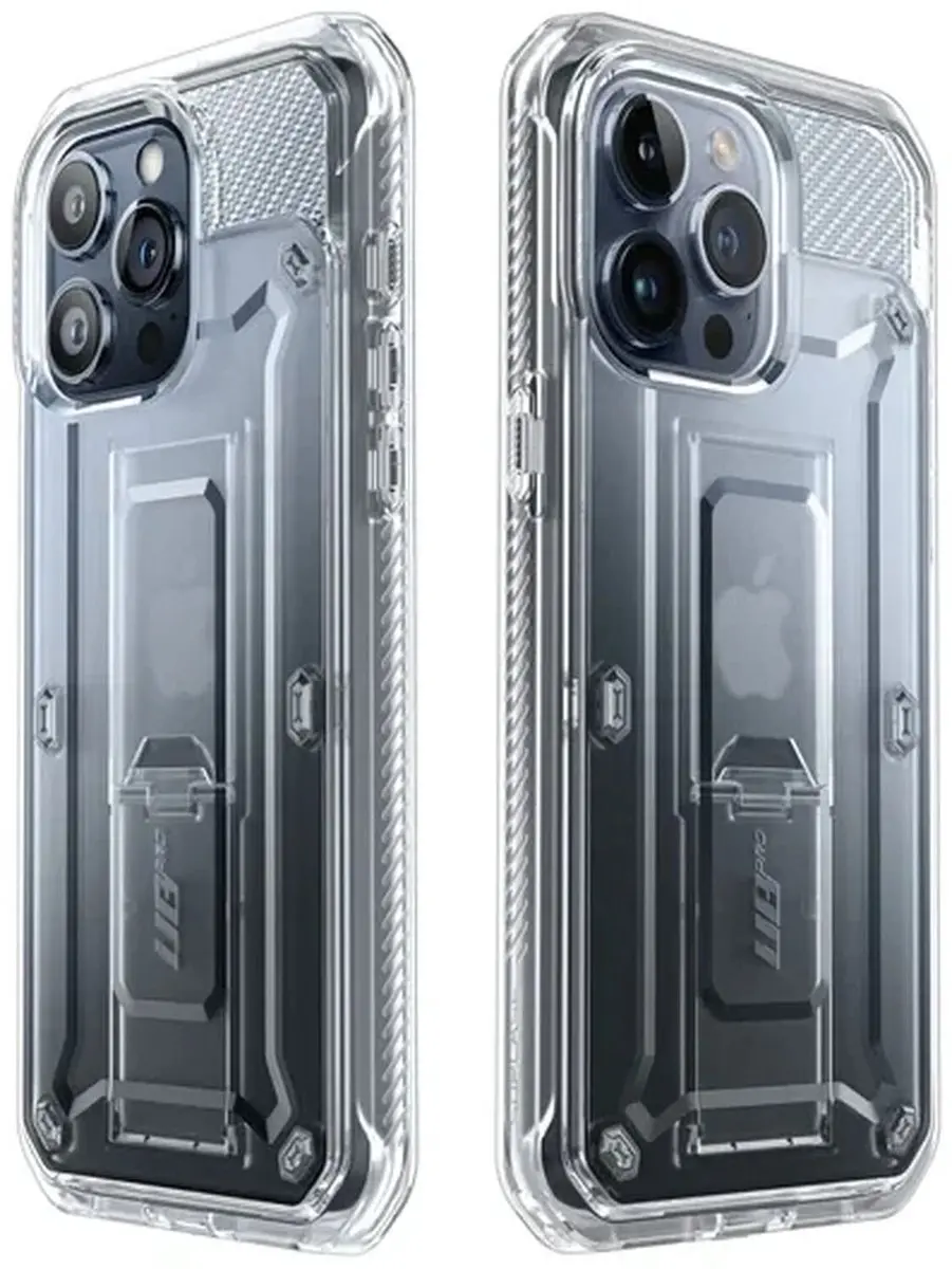 Supcase Unicorn Beetle Pro Hoesje iPhone 15 Pro Max - Transparant