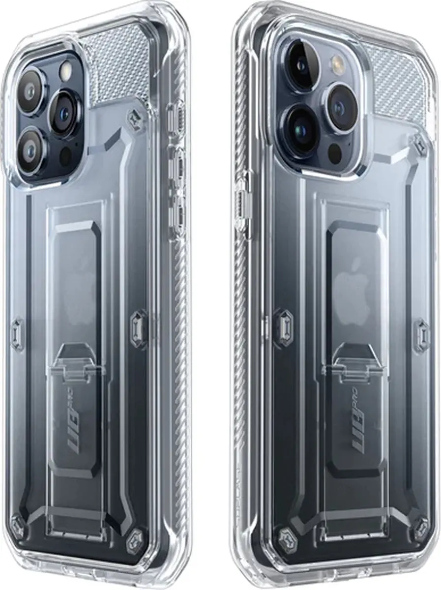 Supcase Unicorn Beetle Pro Hoesje iPhone 15 Pro Max - Transparant