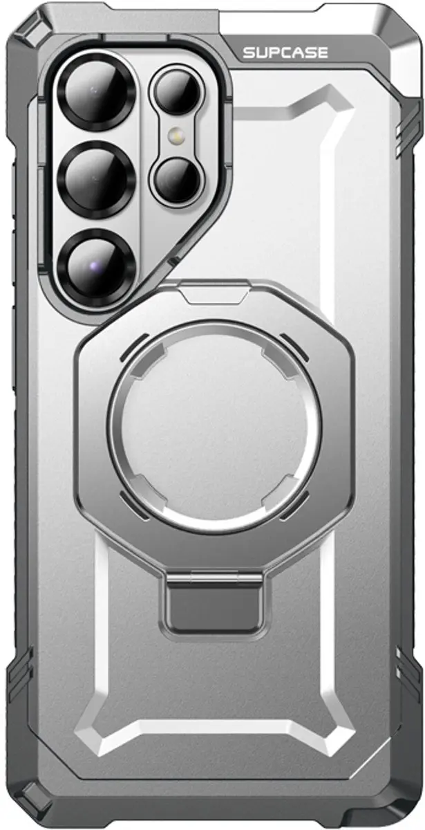 Supcase Unicorn Beetle Grip Hoesje S25 Ultra GA843439157859 - MagSafe - Wit