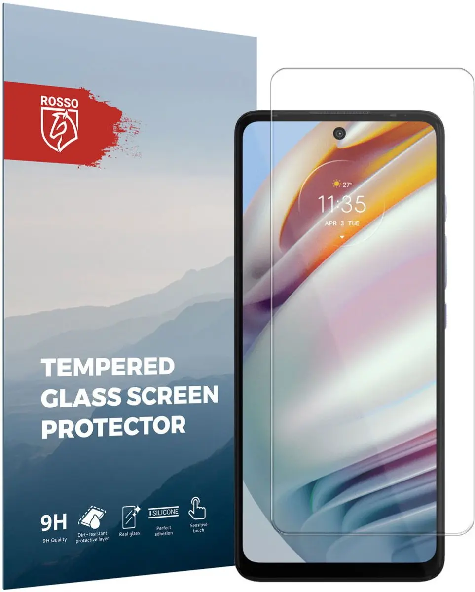 Rosso 9H Tempered Glass Screen Protector Motorola Moto G60