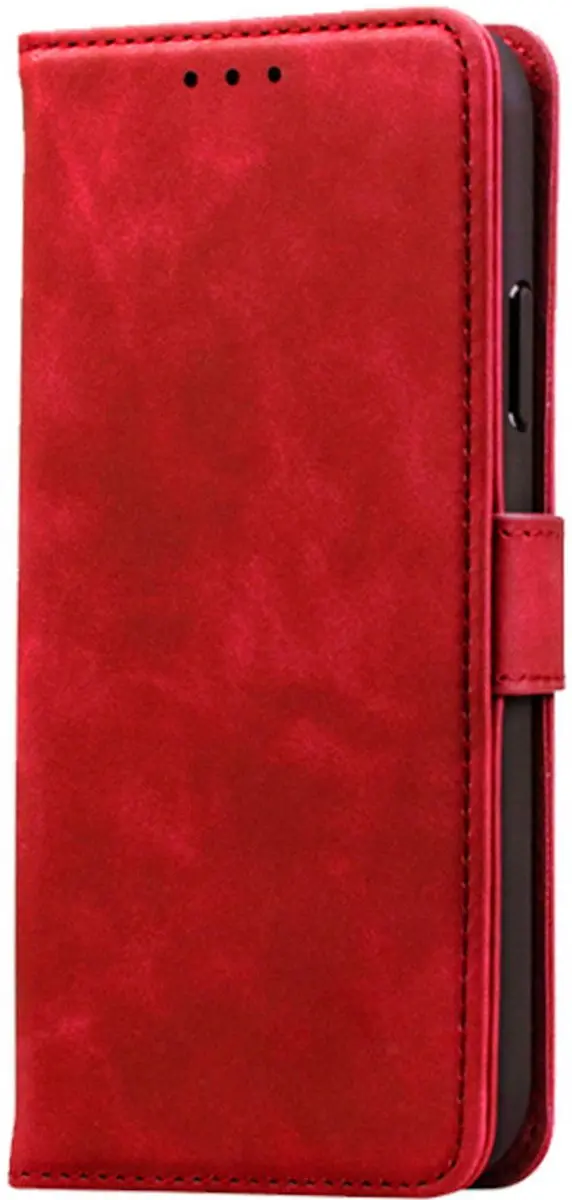 Rosso Element Book Case Wallet iPhone 11 - 3 Pasjes - Rood