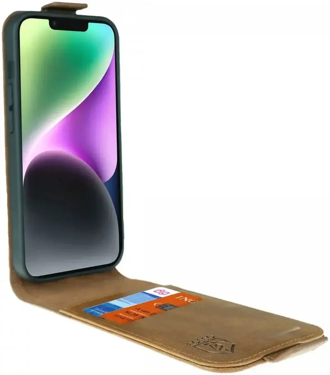 Rosso Element 171767 iPhone 15 Pro Max Hoesje - Bruin