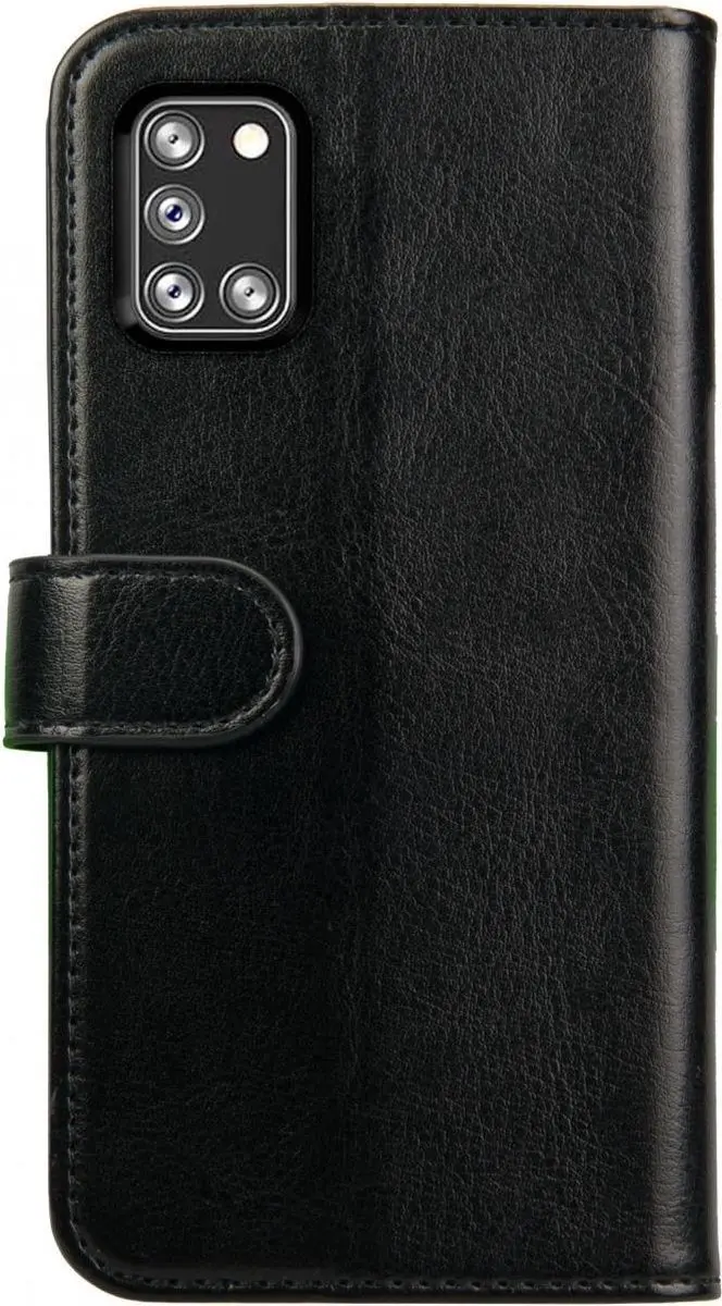 Rosso Element Book Case Wallet Samsung Galaxy A31 - 3 Pasjes - Zwart - afbeelding 6 van 6