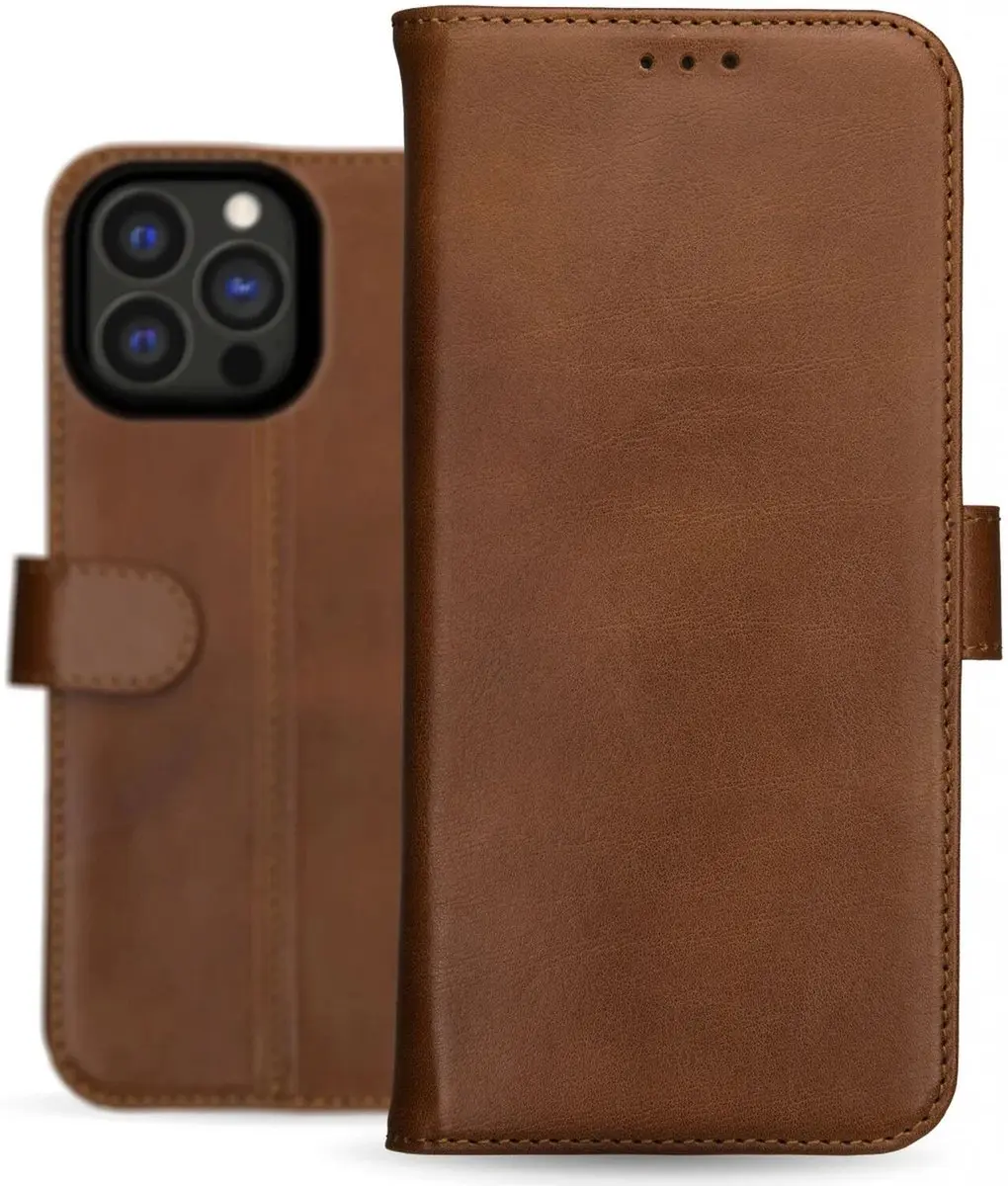 Rosso Deluxe Book Case iPhone 15 Pro Max 161991 - Bruin