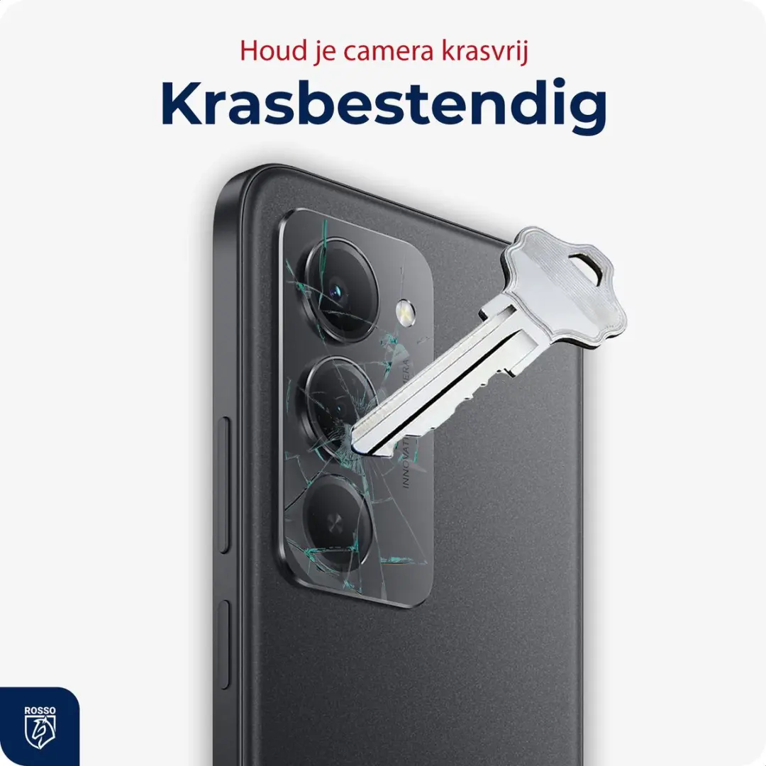 Rosso Camera Protector Xiaomi Redmi 15 - Ultra Dun Glas - Transparant