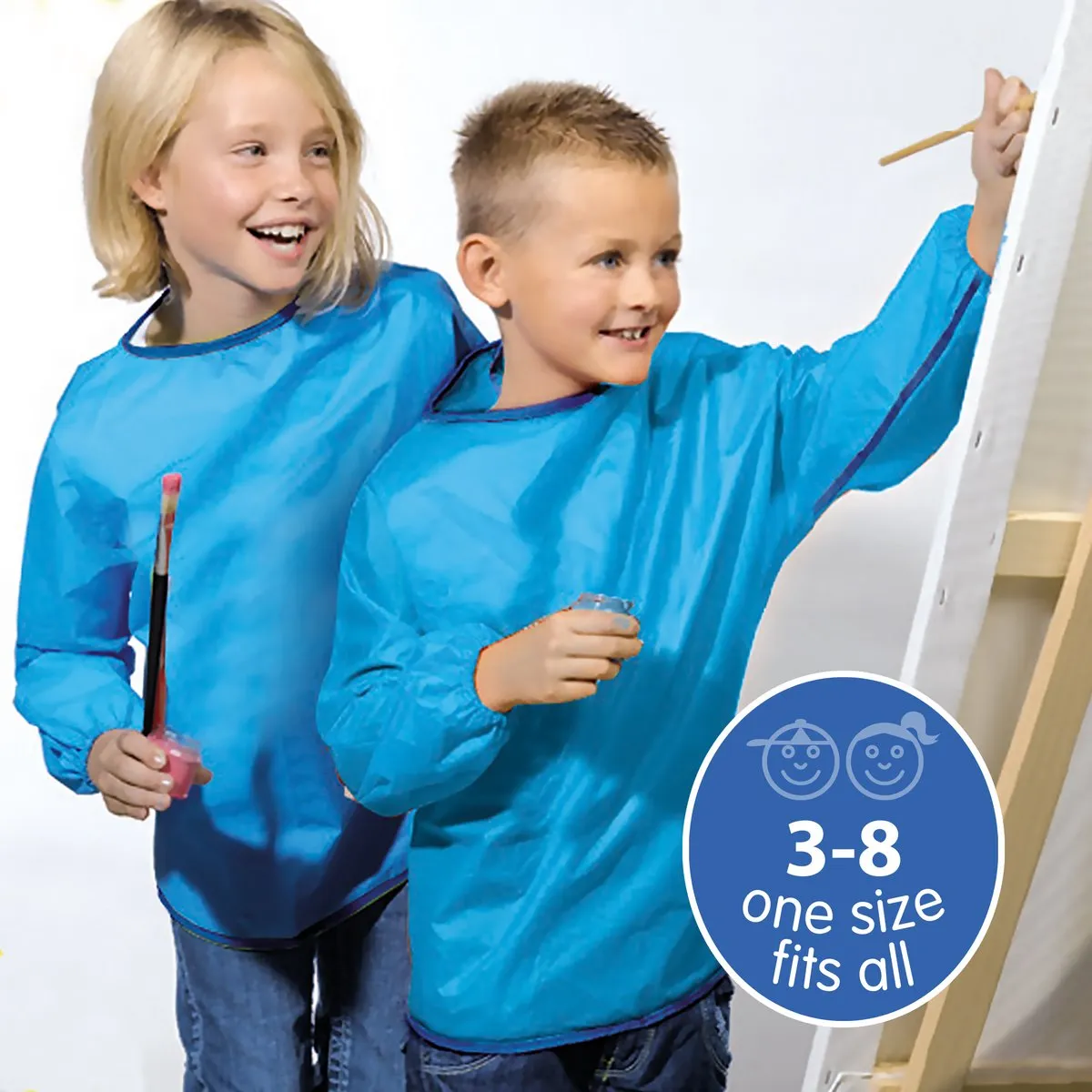 SES Creative Kliederschort - Blauw - One Size