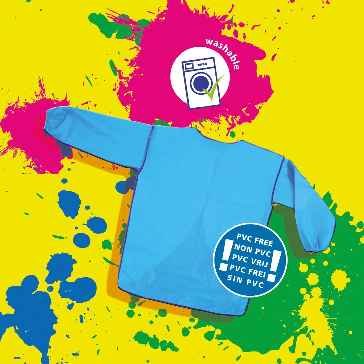 SES Creative Kliederschort - Blauw - One Size