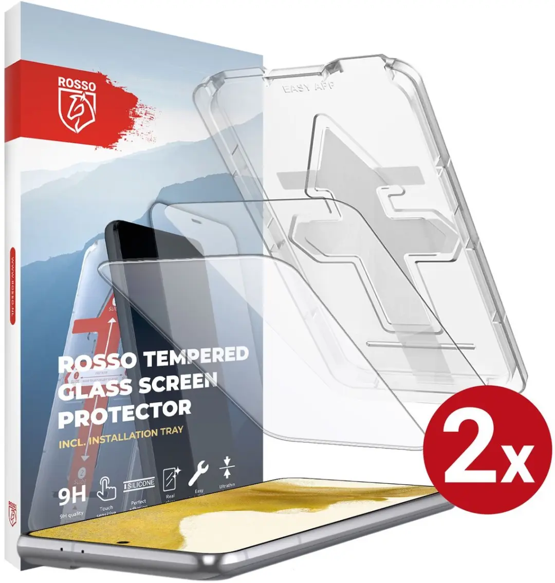 Rosso Screenprotector Samsung Galaxy S22 9H