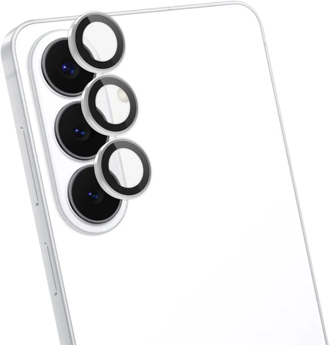 Rosso Camera Frame Protector Samsung Galaxy S26 - 9H Glas - Wit