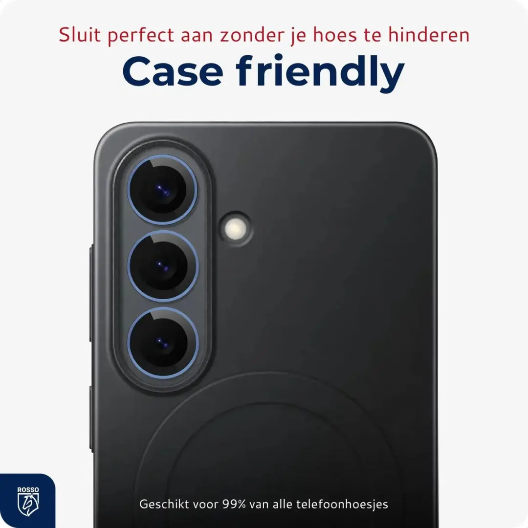 Rosso Camera Frame Protector Samsung Galaxy S26+ - 9H Glas Paars