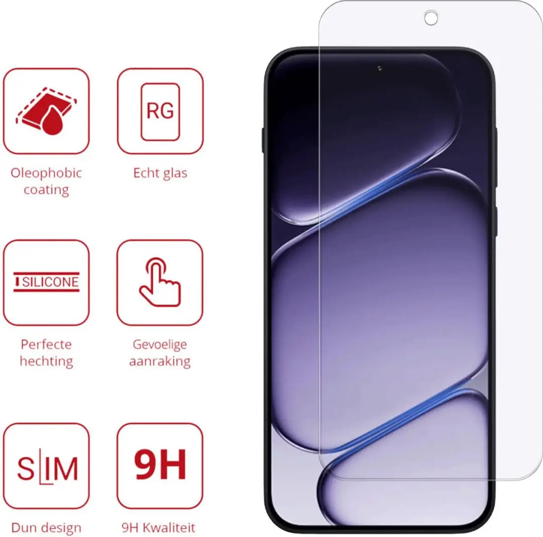 Rosso Screen Protector OnePlus Nord 6 - 9H Hardheid