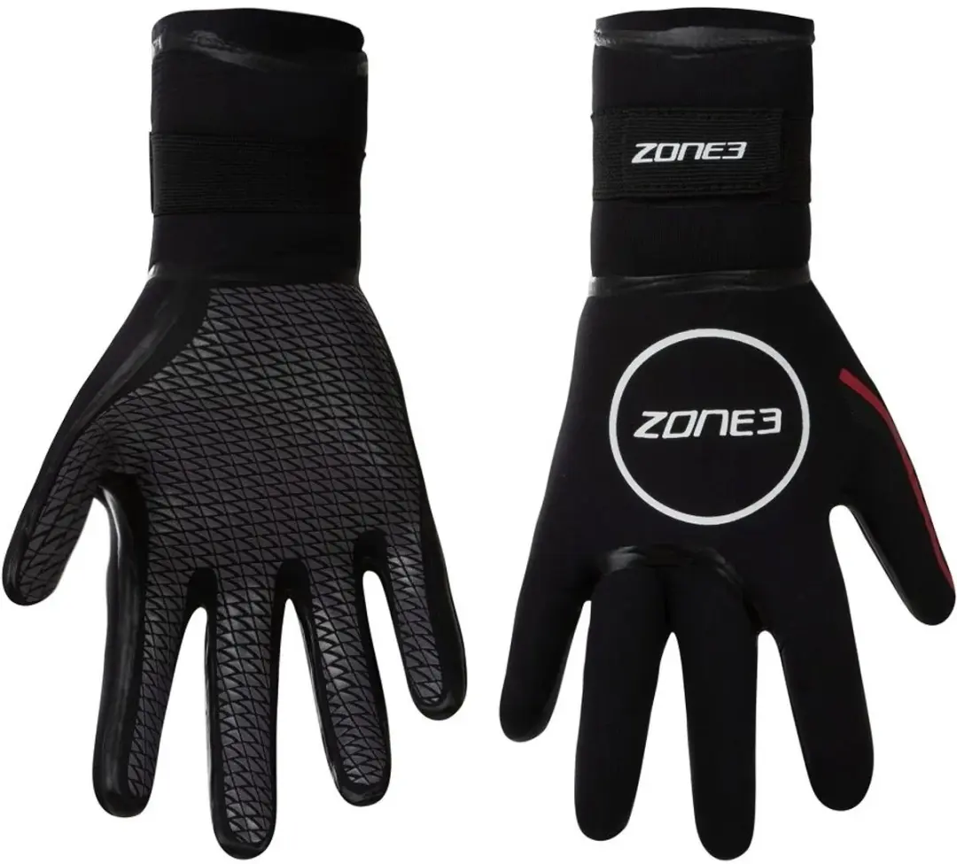 Zone3 Neopreen Warmte Tech Handschoenen NA18UHTG101 - Zwart/Rood
