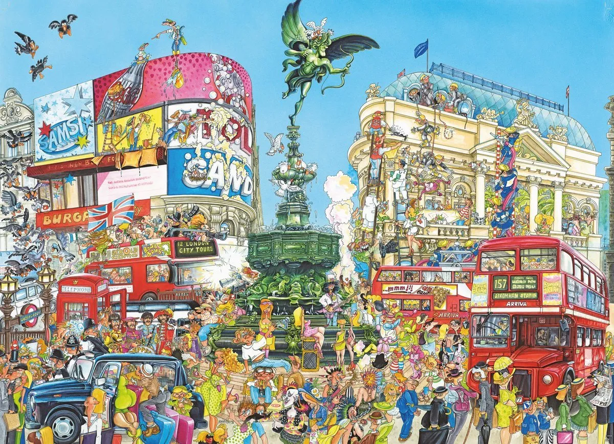 Jumbo Puzzel Piccadilly Circus 1000 Stukjes