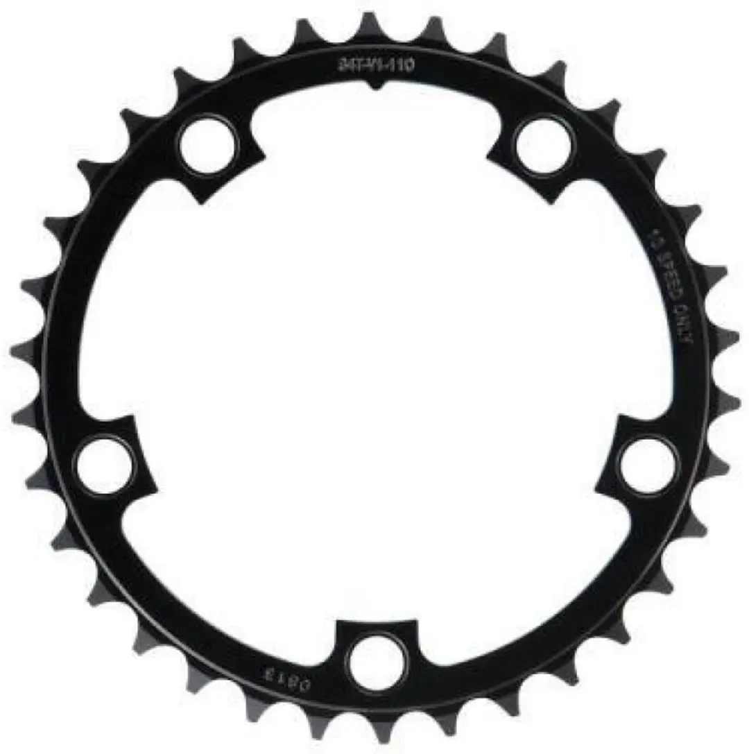 SRAM X-Glide Yaw Chainring 34T - 110mm - Zwart - afbeelding 6 van 6