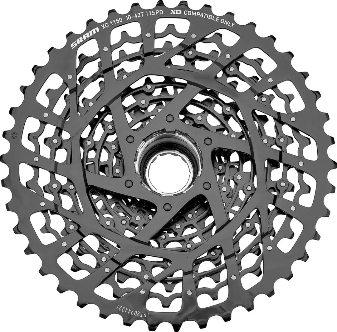 SRAM XG-1150 Cassette 11-speed - 10-42T Zwart - afbeelding 2 van 4